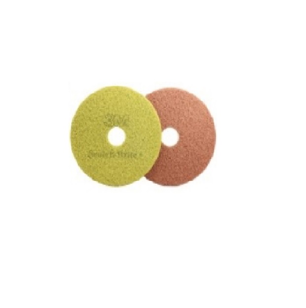 3M 17吋黃褐色地板鑽石研磨片